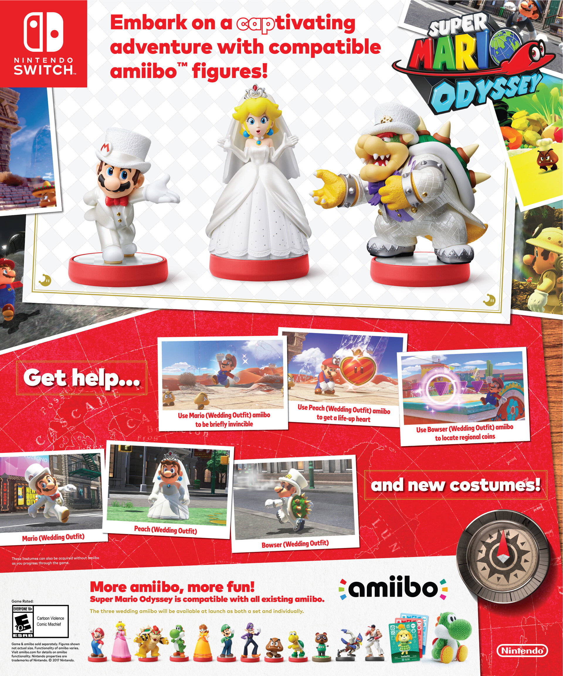 Lịch sử giá Nintendo Amiibo - Mario / Peach/Bowser-Phong Cách Đám Cưới cập  nhật 5/2023 - BeeCost