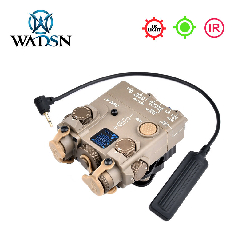 WADSN Tactical DBAL-A2 Infrared illuminator Red Green dot IR Laser Night Vision
